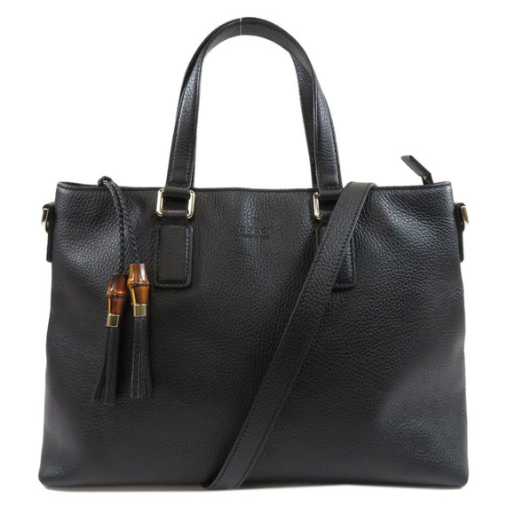 Gucci Calf Leather Shoulder Bag Black - Picture 1 of 9